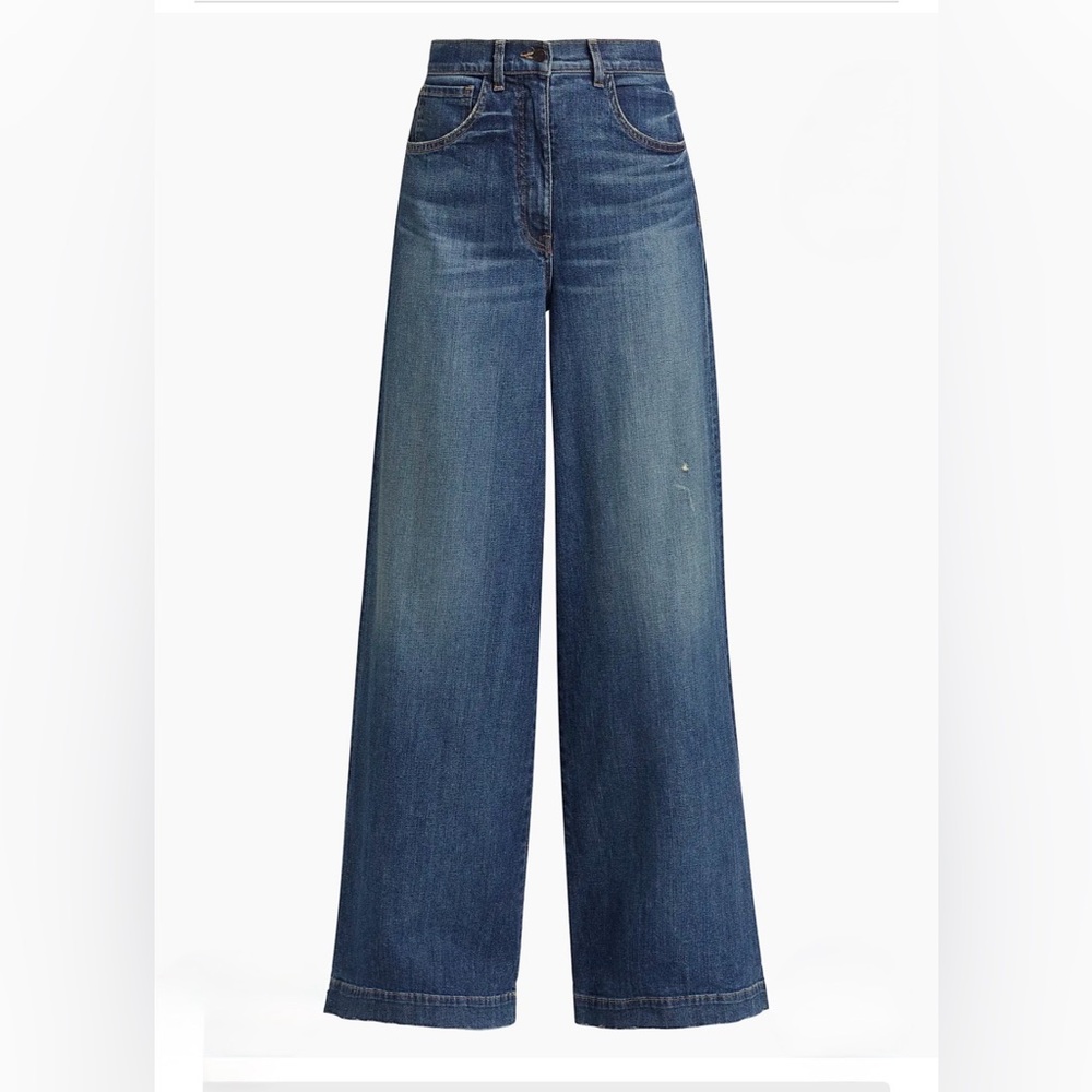 Nili Lotan Rolland wide leg jean size 30